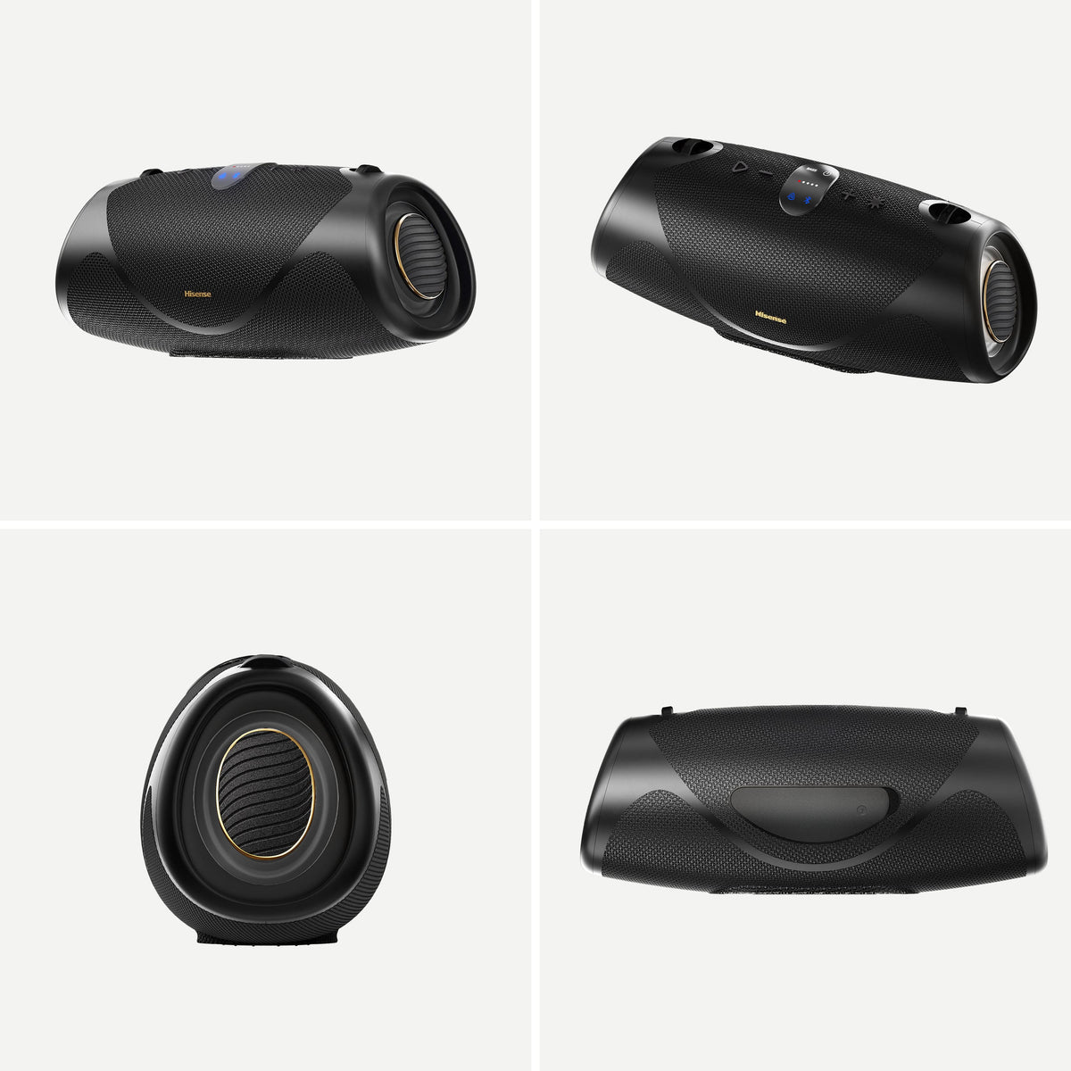 Hisense - Portable Speaker - Black
