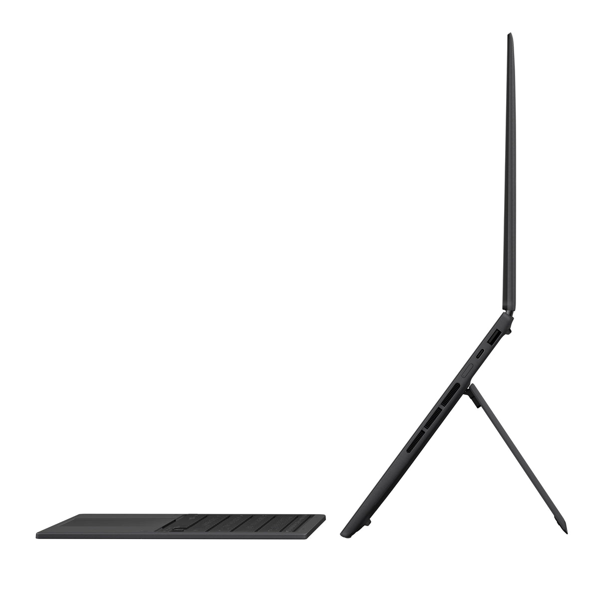ASUS - Zenbook Duo Dual 14" 3K OLED Touch Laptop - Intel Core Ultra 9 386H - 32GB Memory - 1TB SSD - Moher Gray