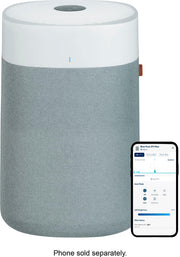 Blueair - Blue Pure 211i Max 3000 Sq. Ft HEPASilent Smart Extra-Large Room Air Purifier - White/Gray