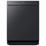 Samsung - 38 dBA Bespoke AI Dishwasher with 3rd Rack Washing System - Matte Black Steel