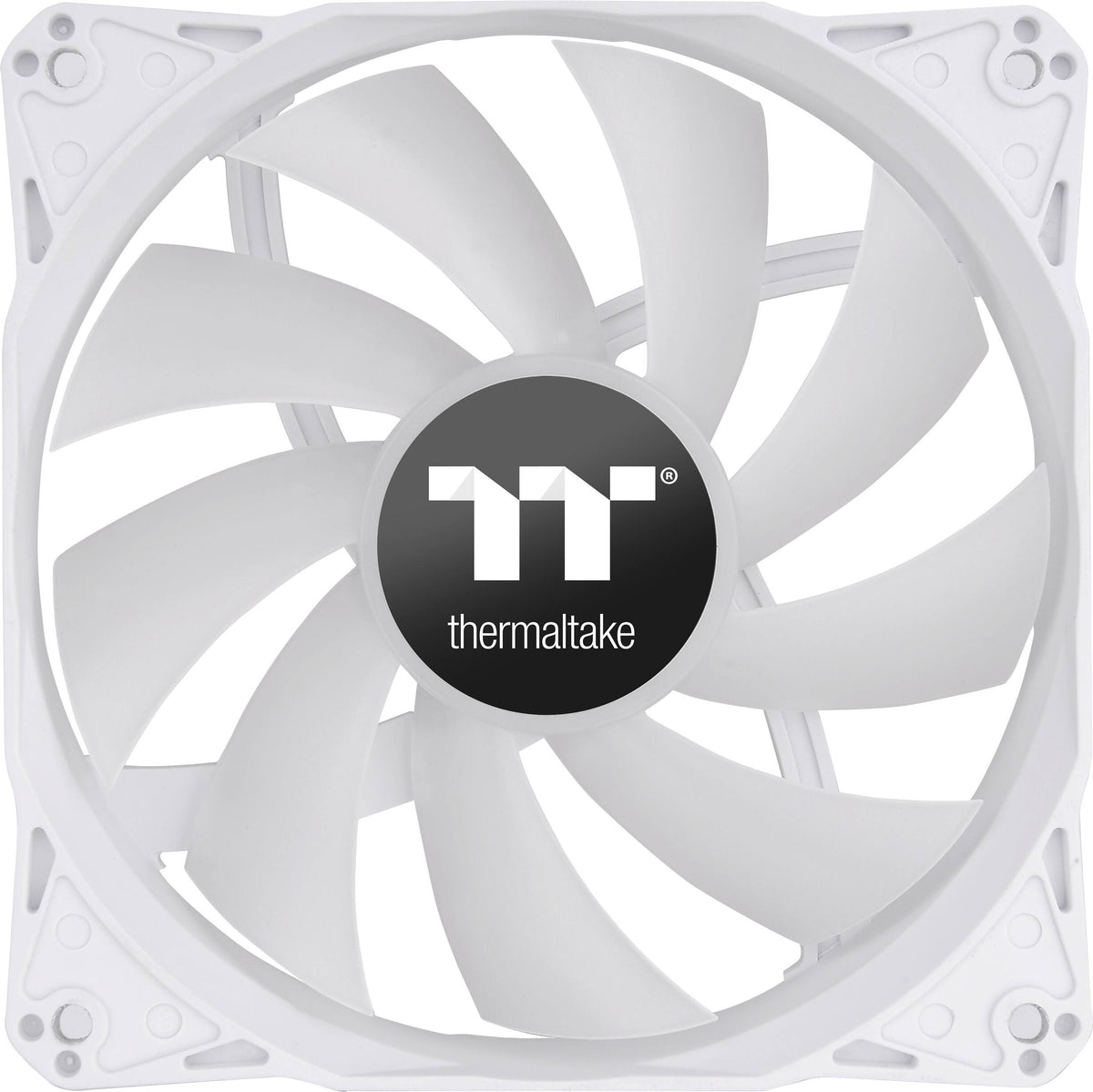 Thermaltake - LE120 ARGB Sync 120mm PWM Computer Case Cooling Fan (3-Pack) - Snow