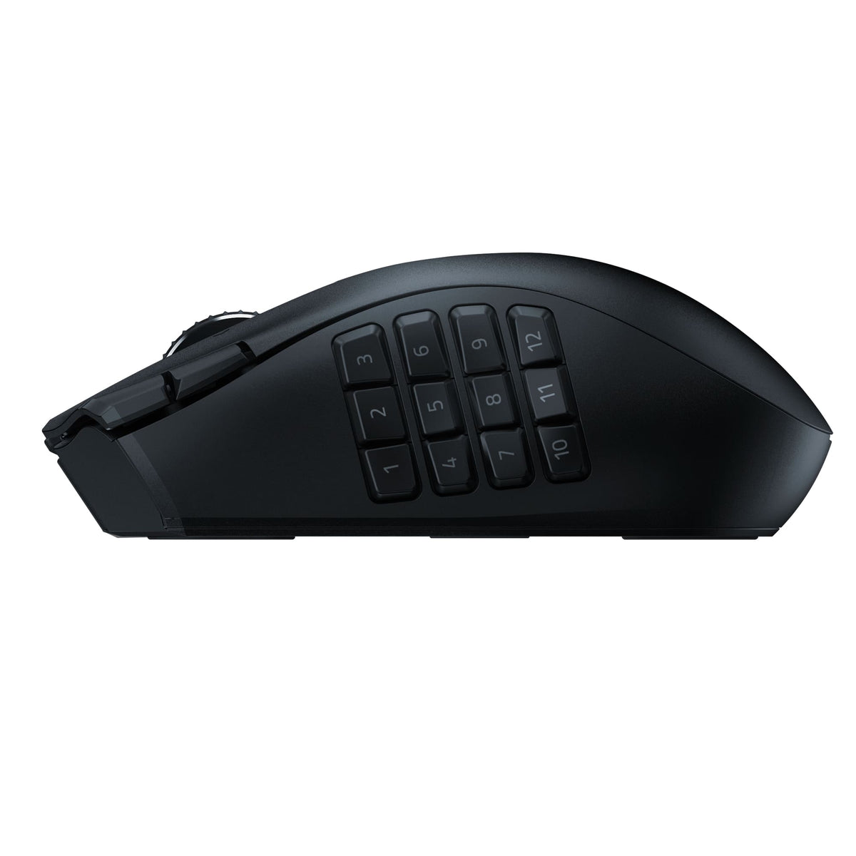 Razer - Naga V2 HyperSpeed MMO Optical Gaming Mouse with 19 Programmable Buttons - Wireless - Black