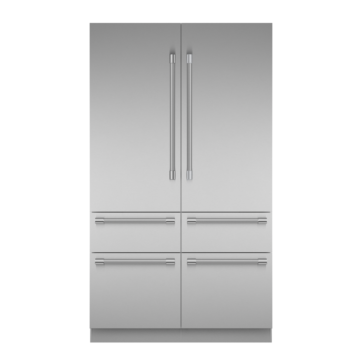 Thermador - Freedom Collection 48 in Wide 26.8 Cu. Ft. Smart Built-in French Door Bottom Freezer Refrigerator - Stainless Steel