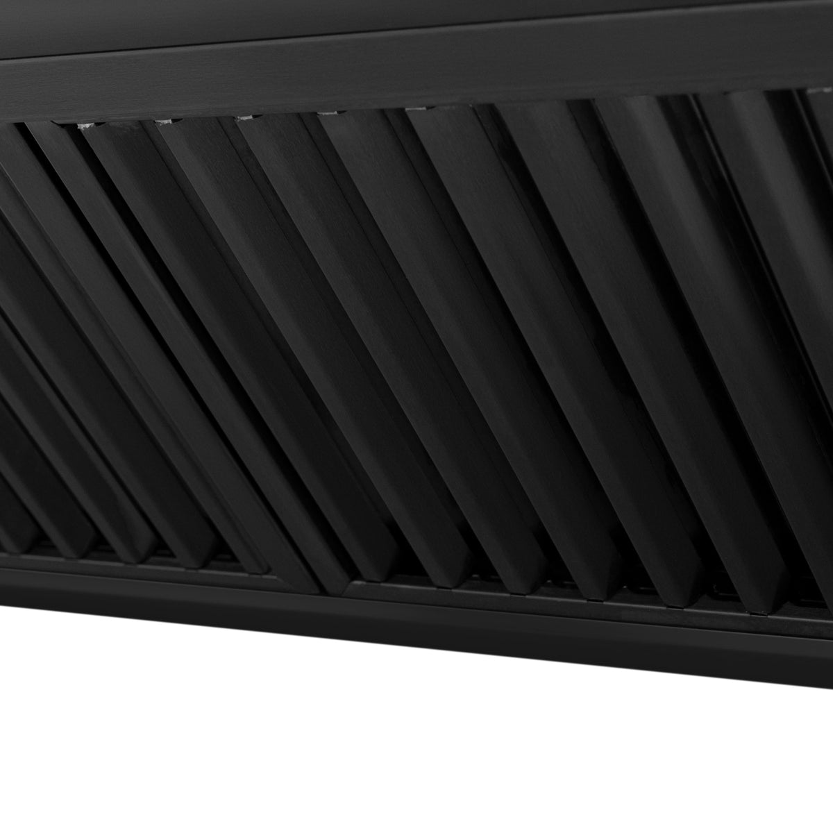 ZLINE - 36 inches - Externally Vented - Wall Range Hood - Black Stainless Steel