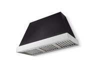 AGA - 48 inches - Externally Vented - Wall Range Hood - Matte Black