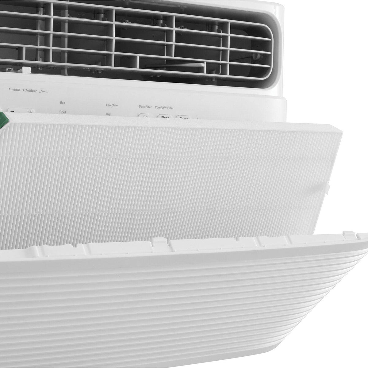 Frigidaire - 115V 8,000 BTU 350 Sq. Ft. Smart Window Air Conditioner with 3,500 BTU Supplemental Heat Function - White