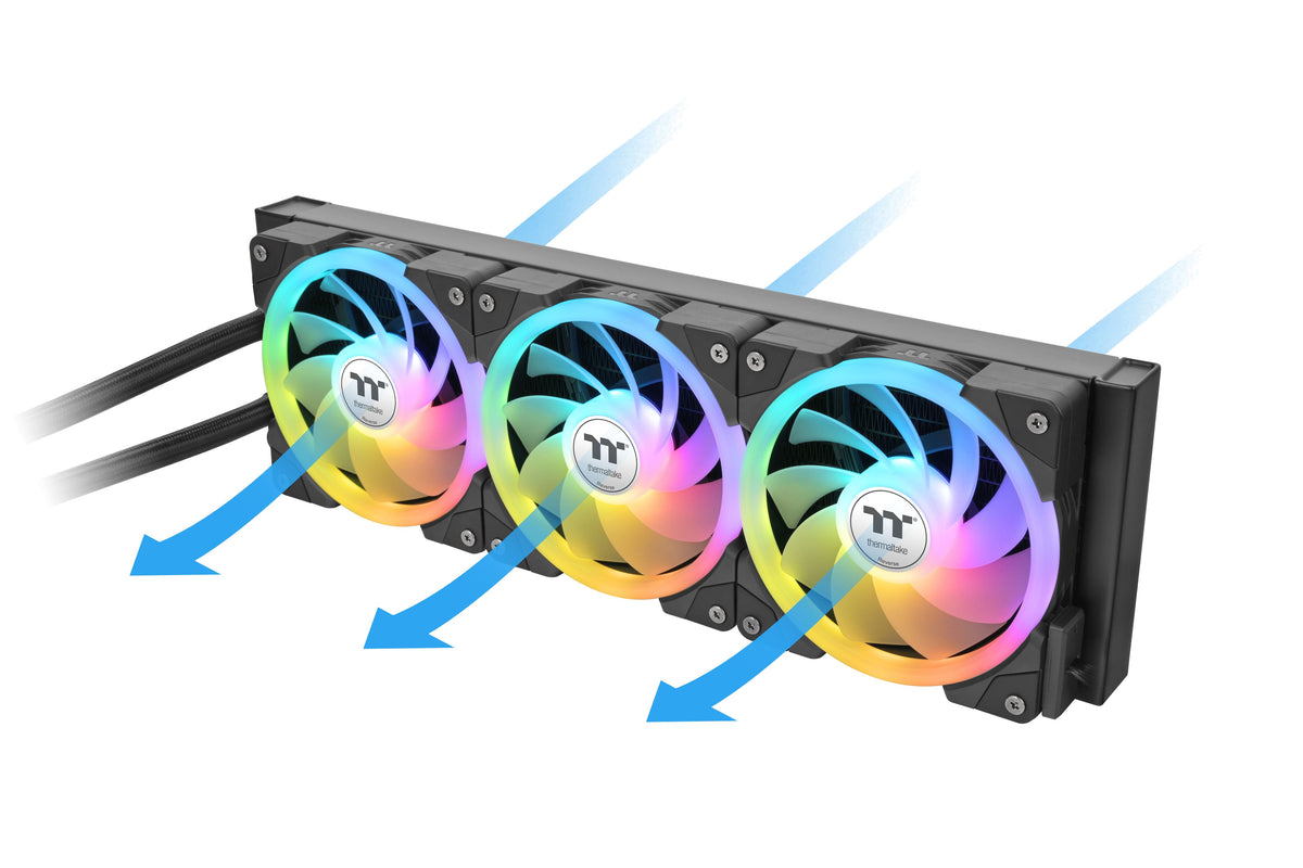 Thermaltake - Minecube 360 Ultra ARGB CPU AIO Liquid Cooler - Black