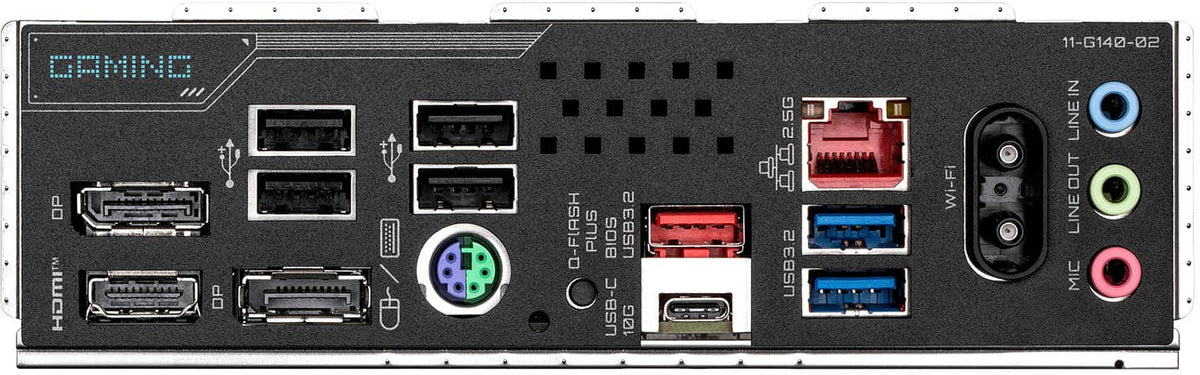 GIGABYTE - B850M GAMING X WIFI6E (Socket AM5) AMD B850 mATX DDR5 Wi-Fi 6E Motherboard - Black