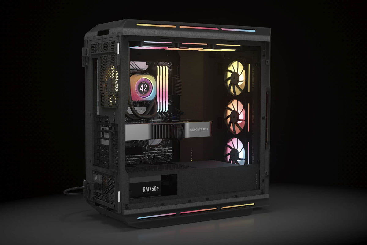 CORSAIR - RMe Series RM750e 80 PLUS Gold Fully Modular Low-Noise ATX 3.1 and PCIE 5.1 Power Supply - Black