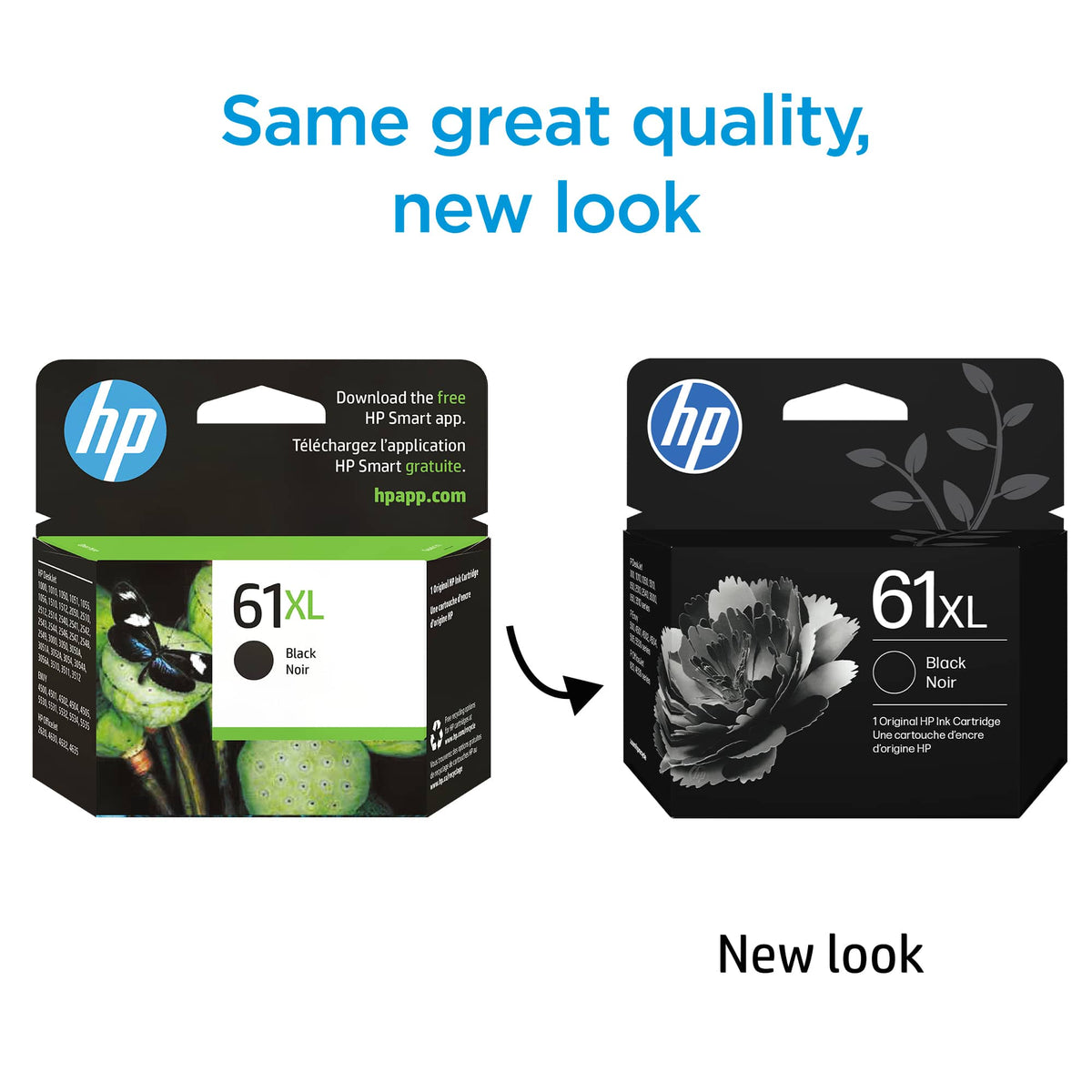 HP - 61XL High-Yield Ink Cartridge - Black