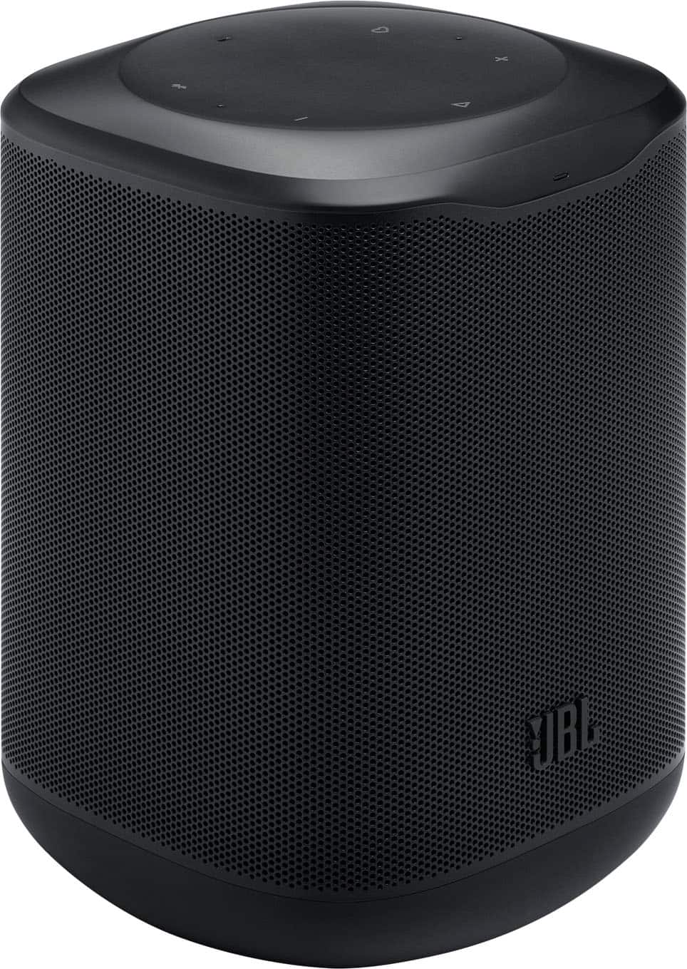 JBL - Compact Wi-Fi home speaker for easy whole-home listening - Black