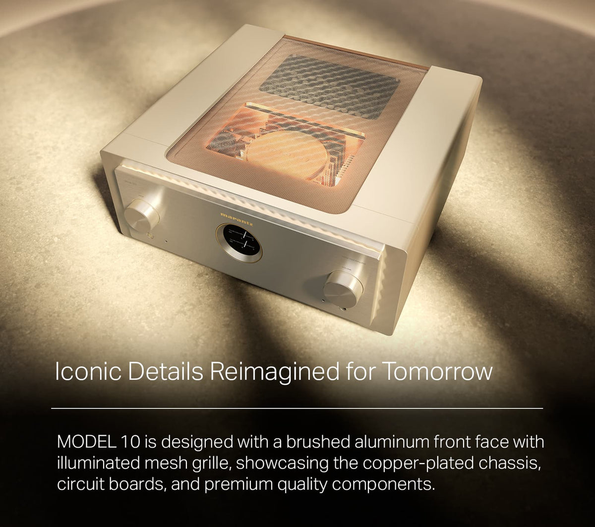 Marantz - MODEL 10 250W 2.0-Ch Integrated Amplifier - Champagne