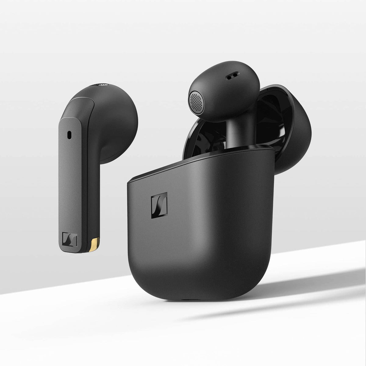 Sennheiser - ACCENTUM Open Wireless Earbuds - In Ear Buds with Open Design, Dynamic Sound and Bluetooth 5.3 - Black