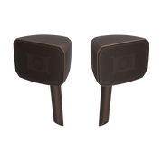 Klipsch - Courtyard 2.0 Outdoor Speaker Expansion - Brown Matte