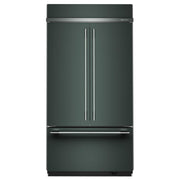 KitchenAid - 42 in. Wide 24.2 cu. ft. Built-In French Door Bottom Mount Refrigerator - Juniper