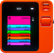 Rabbit - r1 | AI Recorder, Unlimited Transcripts, Voice Control HermesAgent, ClaudeCode, OpenClaw | No Subscription - Leuchtorange