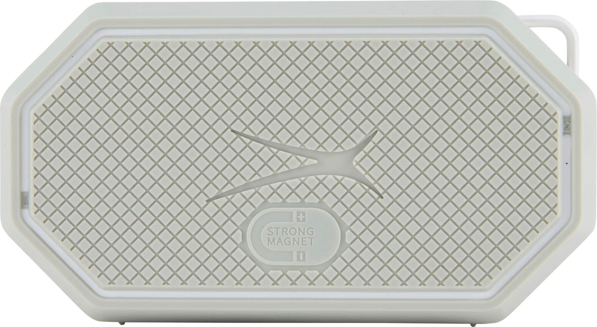Altec Lansing - Bluetooth HydraMini 2.0 EverythingProof Portable Speaker - Gray/White
