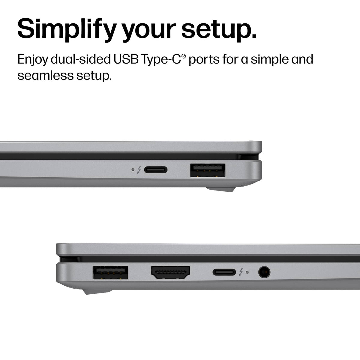HP - OmniBook X Flip 2-in-1 - 14" 2K OLED Touchscreen Laptop - Intel Core Ultra 7 (2026) - 16GB Memory - 1TB SSD - Copilot+ - Meteor Silver