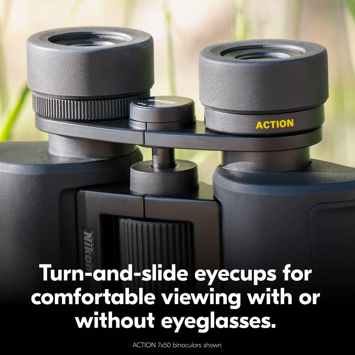 Nikon - ACTION 8x42 Binoculars - Black