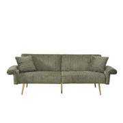 Luxury Foldable Double Sofa Bed With Folding Armrests
