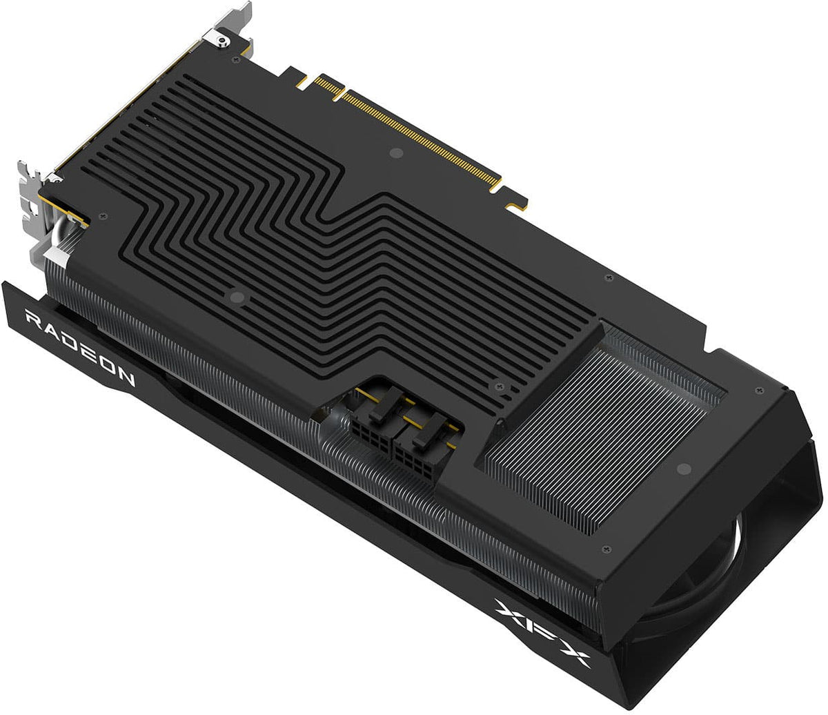 XFX - Swift AMD Radeon RX 9070GRE Triple Fan Gaming Graphics Card with 12GB GDDR6 PCI Express 5.0 HDMI 3xDP, AMD RDNA 4 - Black