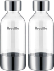 Breville - the InFizz Bottles 0.6L - 2 Pack - Clear
