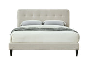 Upholstered Bed Compact With USB