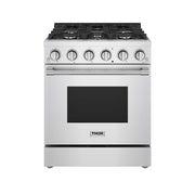 Thor Kitchen - 30 in. Wide 5 Burner 5.0 Cu Ft. Professional Freestanding Gas Range - Stainless Steel