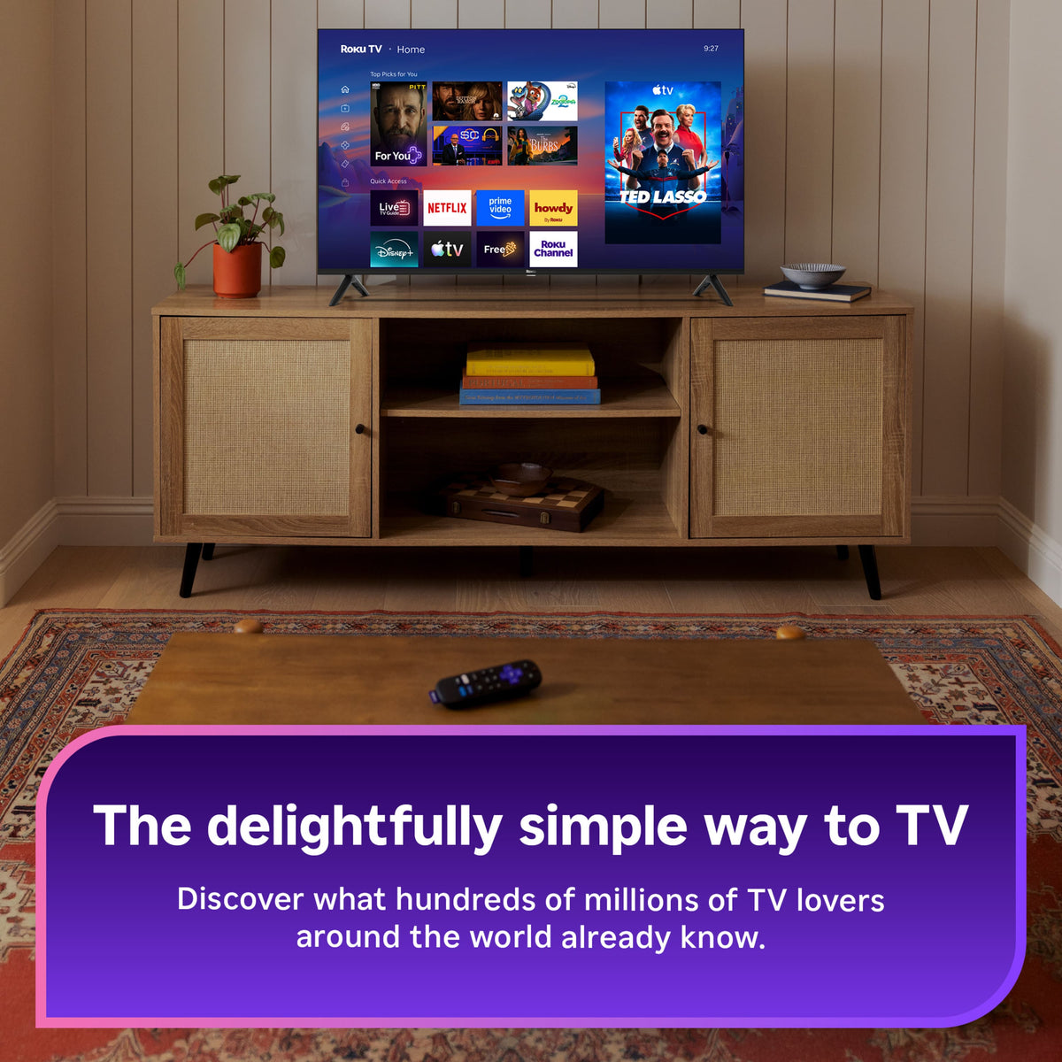Roku - 85" Class Select Series 4K QLED Smart RokuTV (2026)