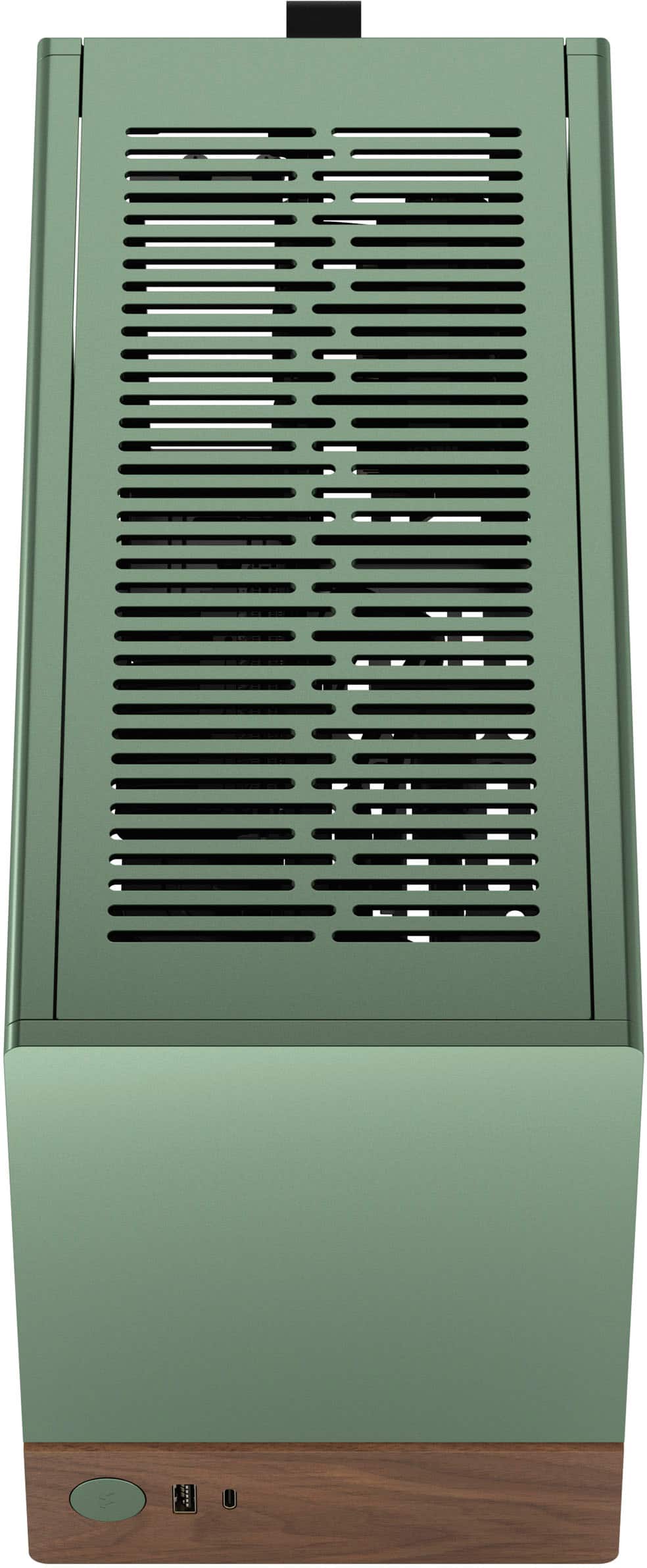 Fractal Design - Terra Jade Mini-ITX Small Form Factor PC Case with PCIe 4.0 Riser - Jade