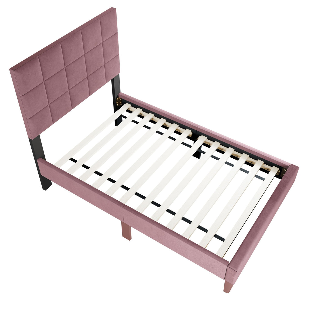 Cama moderna con cabecero ajustable
