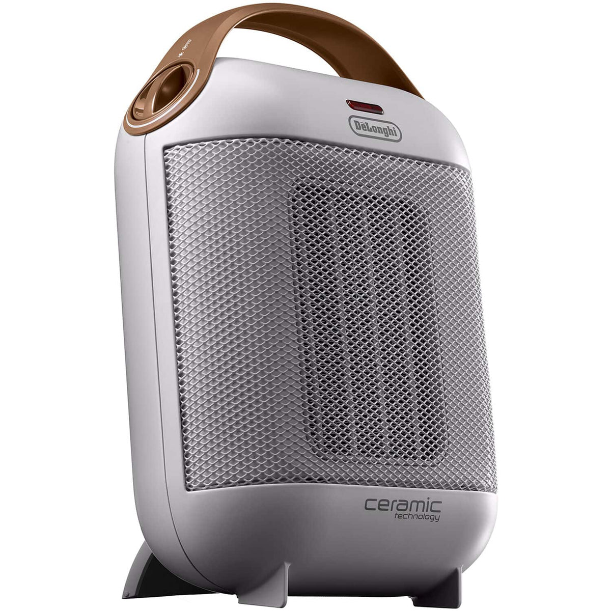 De'Longhi - Capsule 1500W Compact Ceramic Heater - White