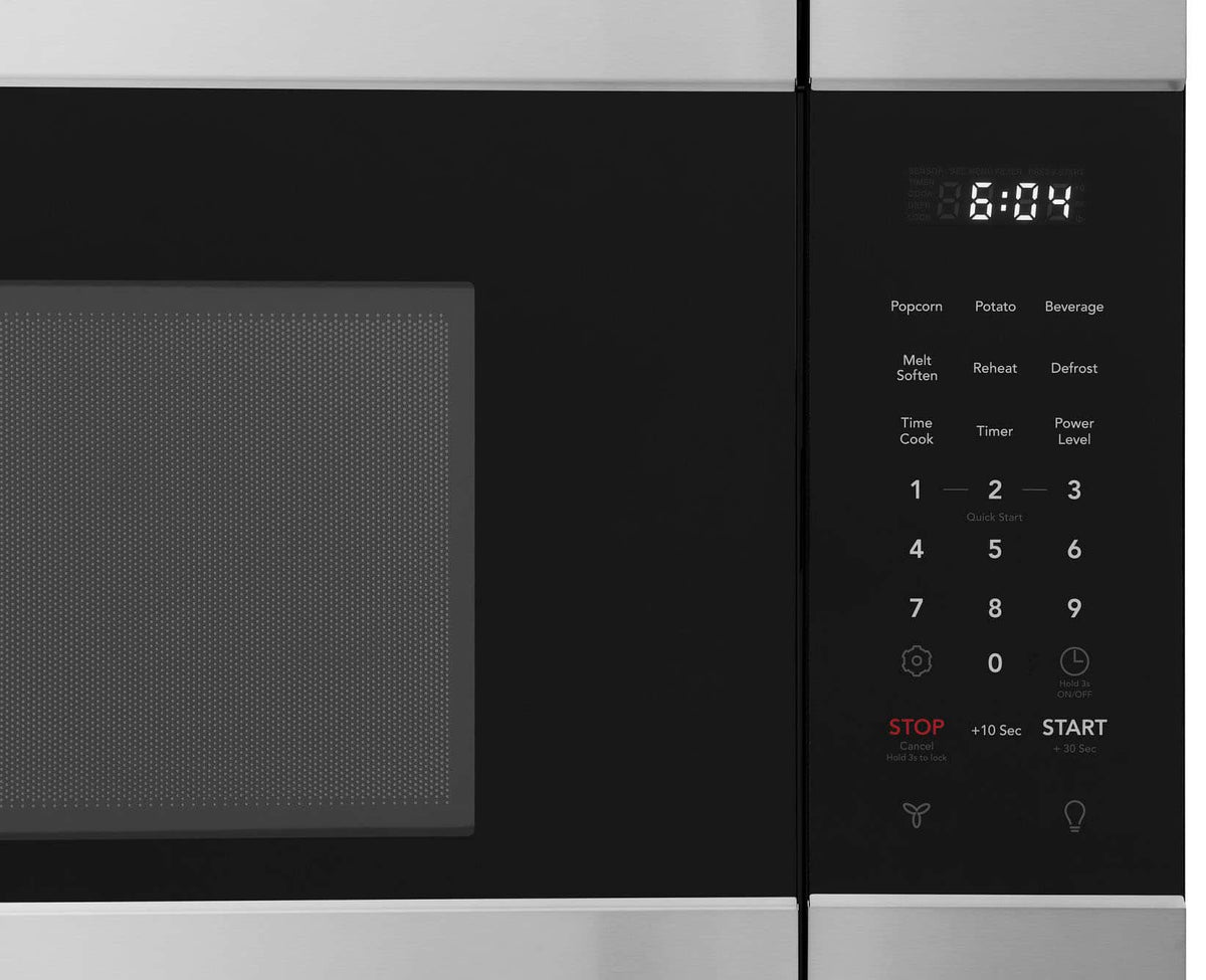 Frigidaire - 1.7 Cu. Ft. Over-The-Range Microwave with Quick Start - Stainless Steel
