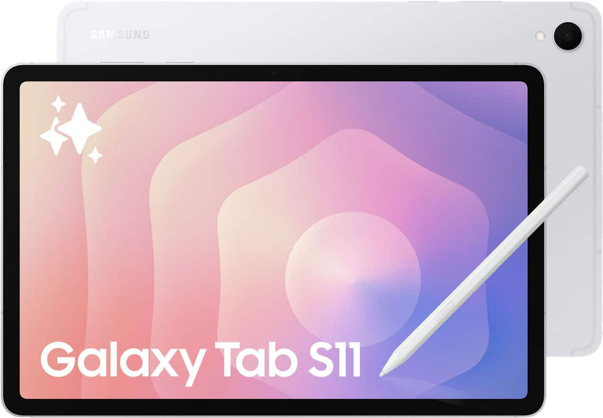Samsung - Galaxy Tab S11 - 11" 128GB - Wi-Fi -with S-Pen - Silver