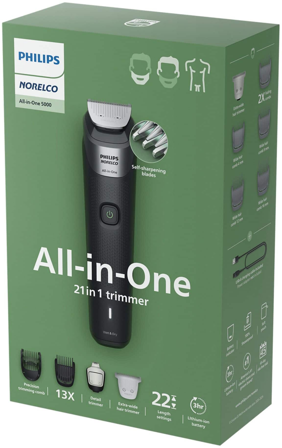 Philips Norelco - All-In-One Trimmer 5000 - MG5975/49 - Black