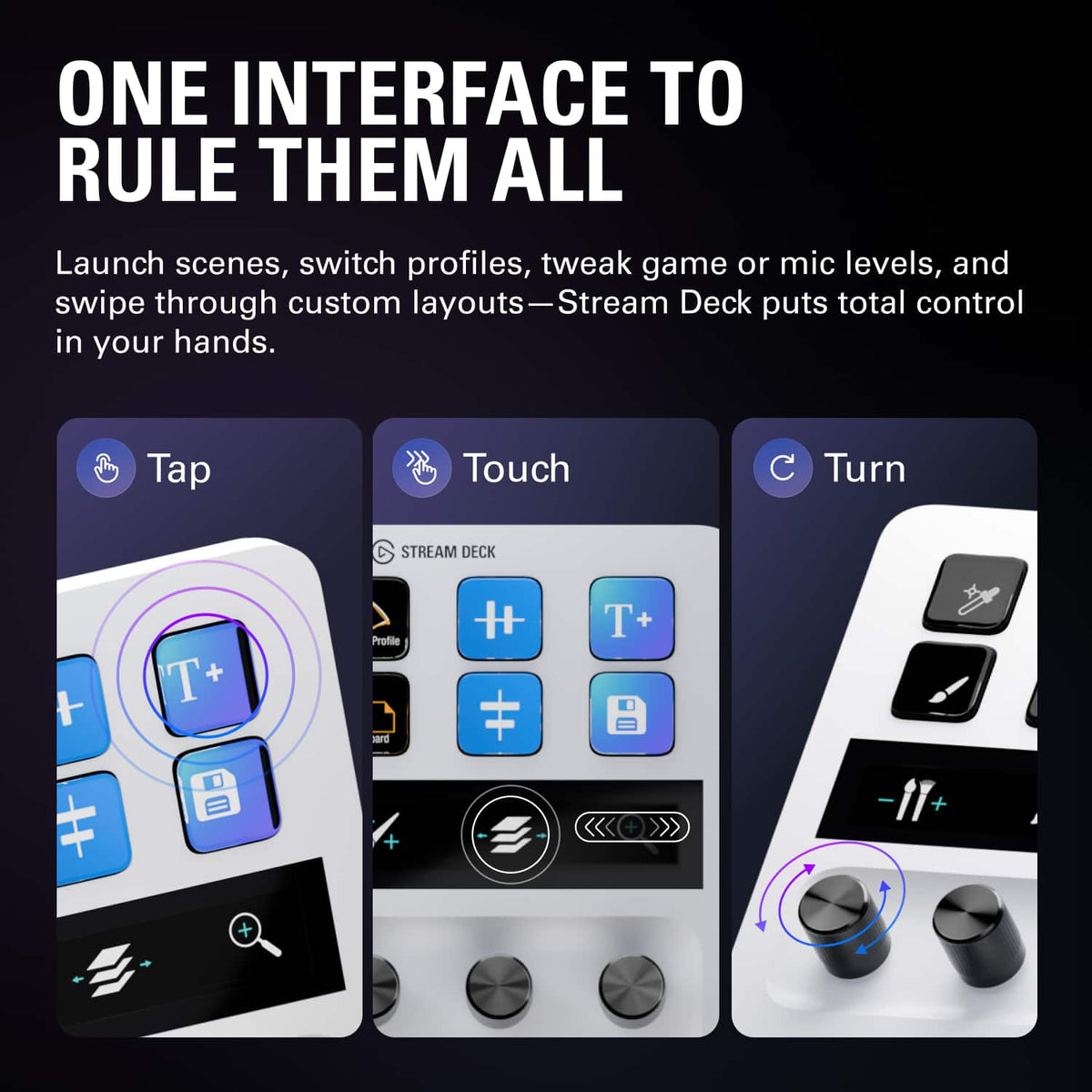 Elgato - Stream Deck + - White
