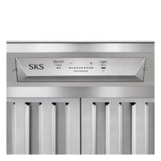 SKS - 36 inches - Externally Vented - Range Hood Insert - Stainless Steel