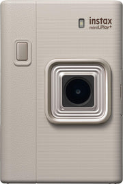 Fujifilm - instax mini LiPlay+ Instant Camera - Sand Beige