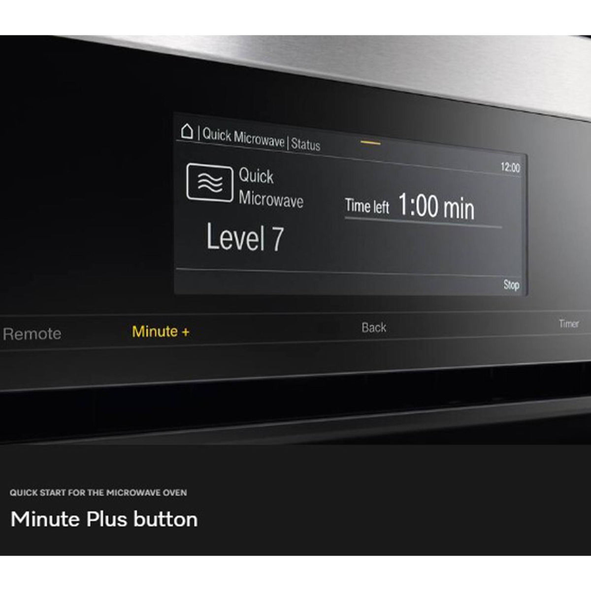 Miele - H7270 BM 24" VitroLine DirectSensor S Speed Oven w/ Convection & Microwave 1.52 cu ft - Obsidian Black