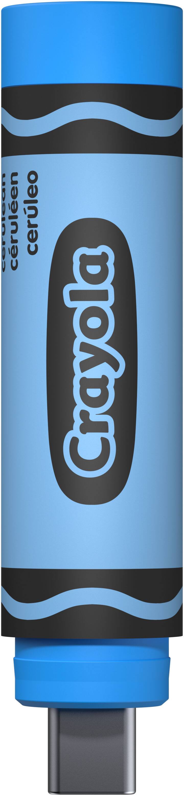SANDISK - 128GB Crayola USB-C Flash Drive, Cerulean - Blue