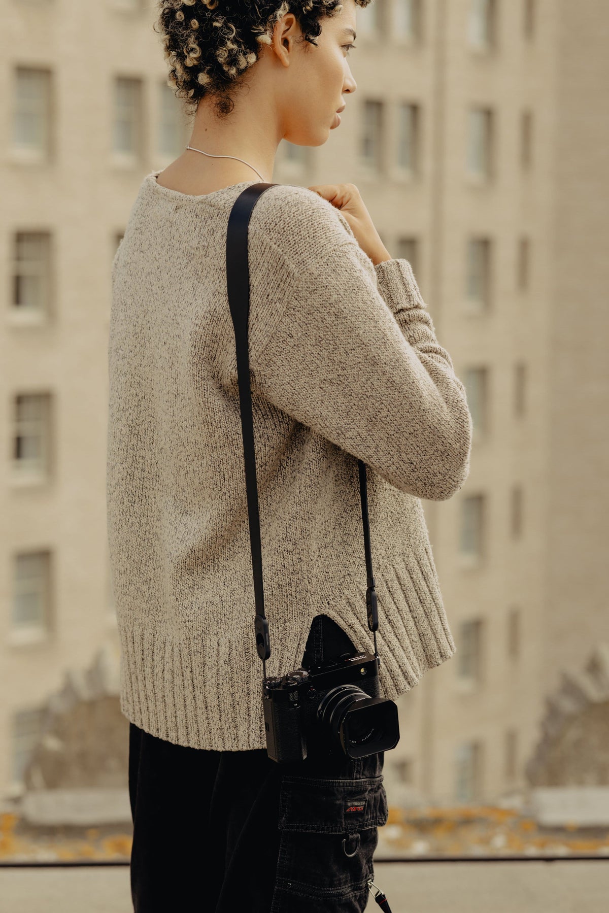 Peak Design - Form Leather Camera Strap Standard - Black