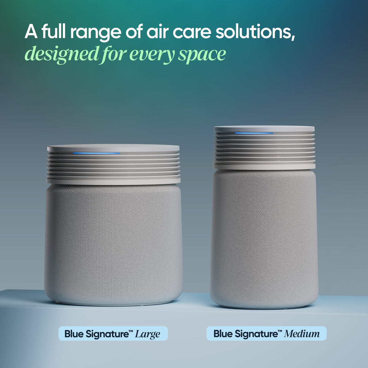 Blueair - Blue Signature Smart Air Purifier for Medium Rooms up to 498 sq ft - Nordic Fog