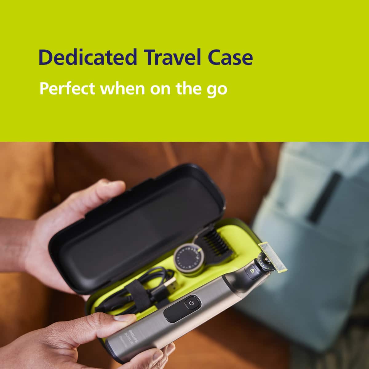 Philips Norelco - OneBlade travel case - Black
