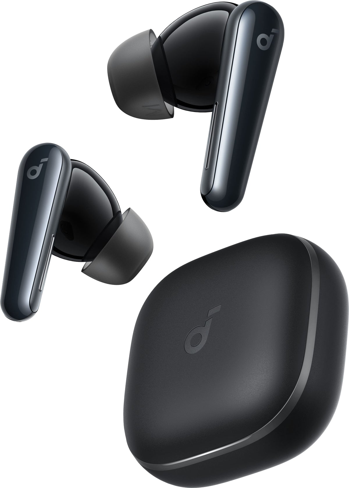 Soundcore - by Anker Liberty 5 Advanced In Ear Noise Cancelling Bluetooth Wireless Earbuds - Black