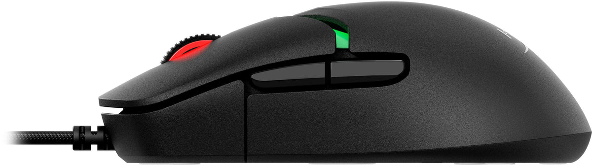 HyperX - Pulsefire Saga Lightweight Wired Optical Gaming Mouse with RGB Lighting - Wired - Black