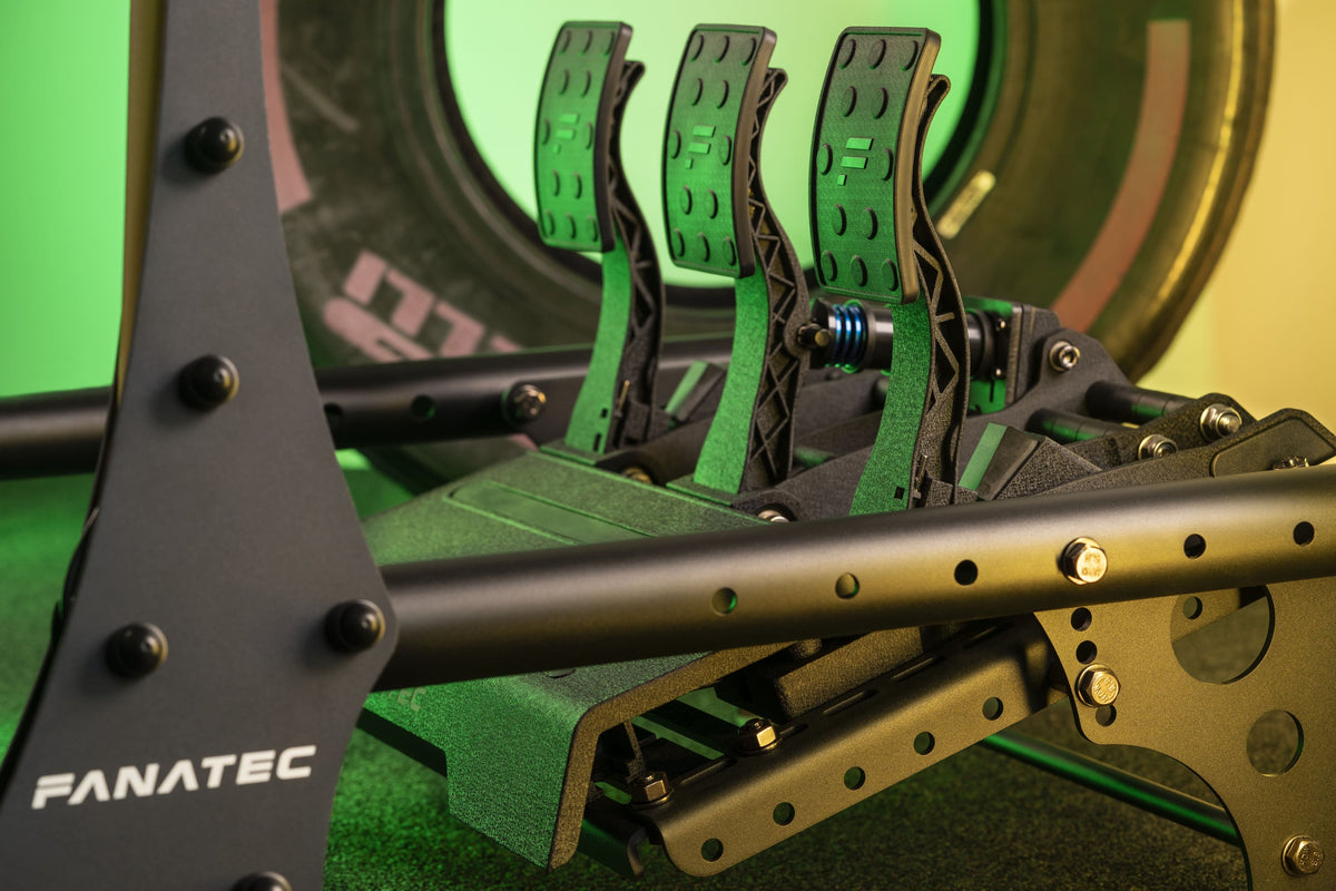 Fanatec - CSL Elite Sim Racing Pedals V2 – Load Cell Brake (90kg) – PC (PS5, PS4 & Xbox via Wheel Base)