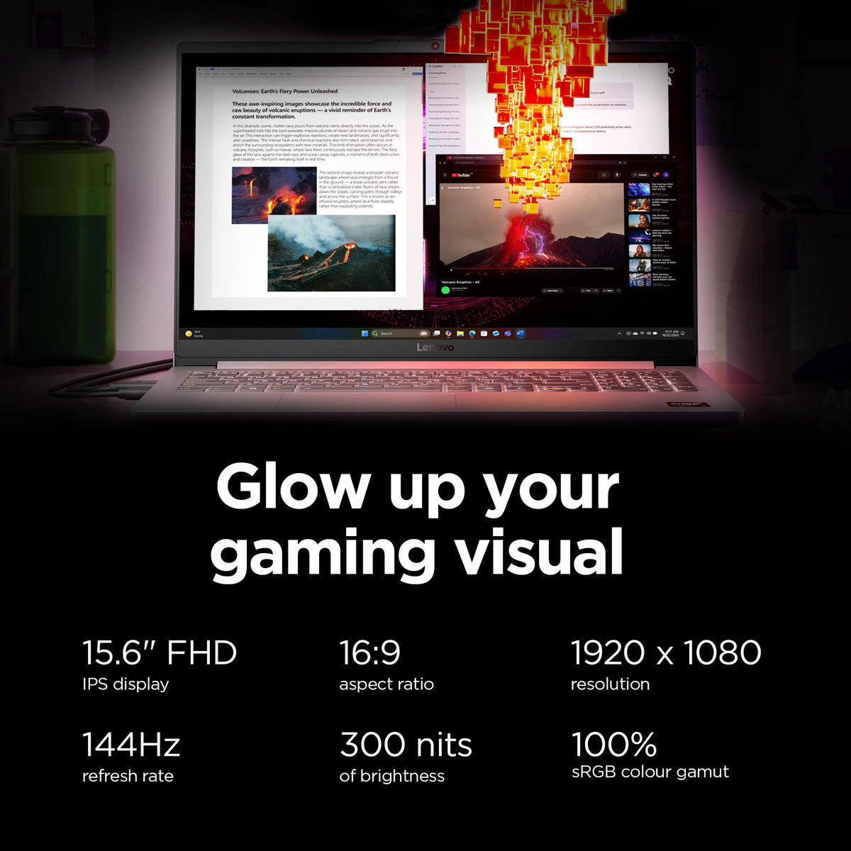 Lenovo - LOQ 15.6" 2K Gaming Laptop - AMD Ryzen 7 170 2025 - 16GB Memory - NVIDIA GeForce RTX 4050 - 512 SSD - Luna Grey