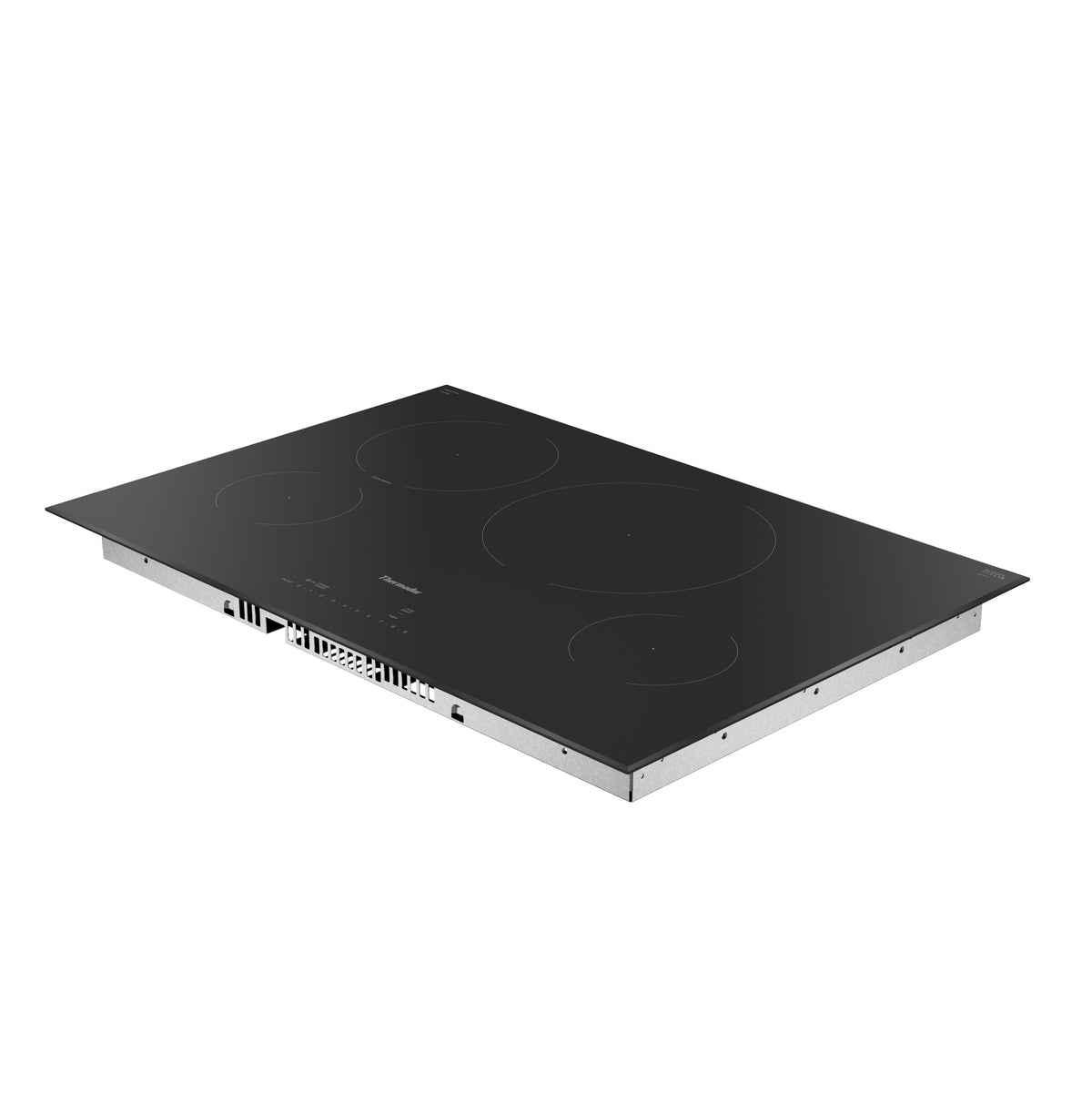 Thermador - Masterpiece Series 30" Built-In Electric Induction Cooktop with 4 Elements and Wifi - Black