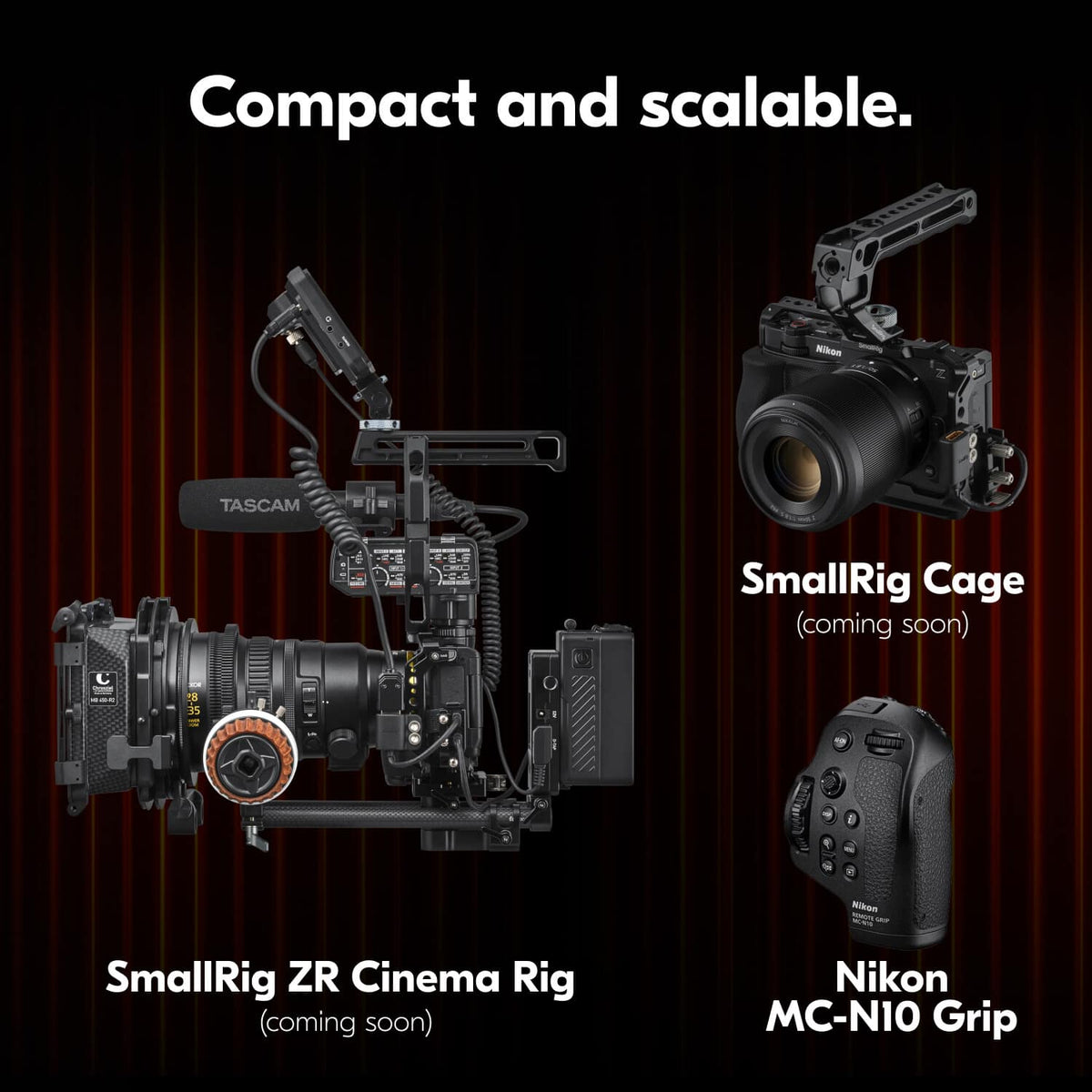 Nikon - ZR Full-frame Mirrorless Cinema Camera 50mm Lens Standard Kit, for Z Mount Lenses - Black