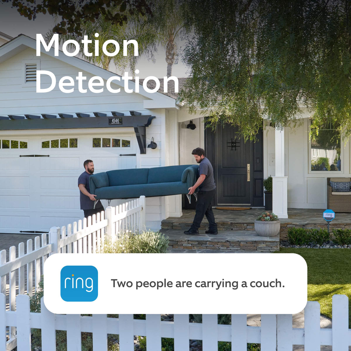 Ring - Battery Doorbell 2K, Retinal 2K with wide-angle video, up to 6x Enhanced Zoom, Two-Way Talk, and Built-In Battery - Speckled Grey